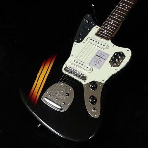 Fender / MIJ Traditional 2025 Collection 60s Jaguar Rosewood Fingerboard Competition Black/3-Color Sunburst ySN JD25013093z y~cXz