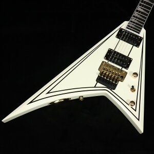 Jackson / Pro Series Rhoads RR3 Ebony Fingerboard Ivory with Black Pinstripes ySN ISJ2502489z y~cXz