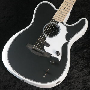 FENDER / LTD Jack White Triplesonic Acoustasonic Telecaster Satin Arctic White with Black Top �y�䒃�m���{�X�z