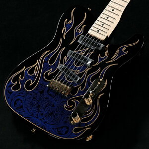 Telecaster Artist Signature [James Burton Telecaster Blue Paisley Flames]