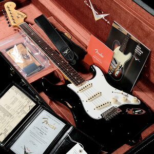 Fender Custom Shop / Time Machine 1967 Stratocaster Relic Aged Black �g�ʒ��J���[�h(�d��:3.53kg)�yS/N:CZ588454�z�y�a�J�X�z