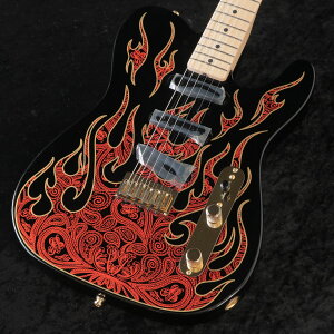 Telecaster Artist Signature [James Burton Telecaster Red Paisley Flames]