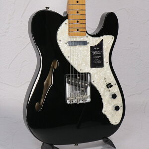 Fender Mexico / Vintera II 60s Telecaster Thinline Maple Black �yS/N MX25039067�z�y���É��h�X�z