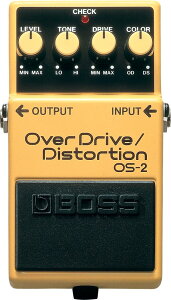 BOSS / OS-2 OverDrive/Distortion �I�[�o�[�h���C�u/�f�B�X�g�[�V���� OS2 �y���S�̒���5�N�ۏ؁z�y�����X�z