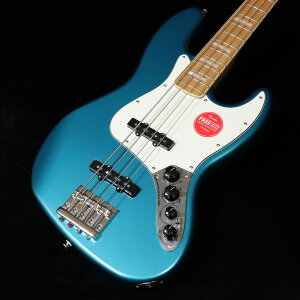 Squier by Fender / Classic Vibe Active '70s Jazz Bass Maple Fingerboard Parchment Pickguard Ocean Turquoise �y�~�c�X�z