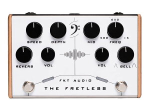 �s�Z�[���i�tFKT AUDIO / The Fretless Chorus - Reverb - Midrange EQ �x�[�X�p�G�t�F�N�^�[ �y�������K�i�z�y�V�h�X�z