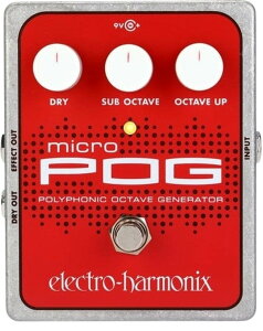 �s�Z�[���i�telectro-harmonix / Micro POG Polyphonic Octave Generator �|���t�H�j�b�N�E�I�N�^�[�u�E�W�F�l���[ �^�[ �G���N�g���n�[���j�N�X�y�~�c�X�z