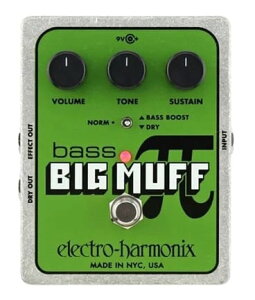 electro-harmonix / Bass Big Muff Pi Distortion/Sustainer �x�[�X�p �r�b�O�}�t�y�������K�i�z�y�~�c�X�z