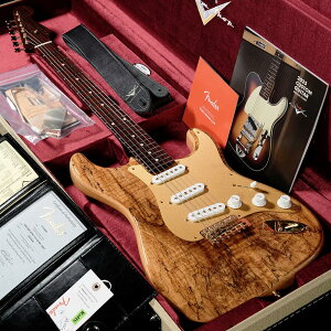 Fender Custom Shop Custom Built Custom Spalted Maple Stratocaster Time Capsule Aged Natural[�ʒ����f��](�d��:3.61kg)�yS/N:CZ578438�z�y�a�J�X�z