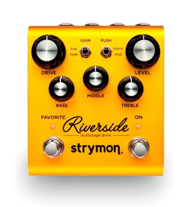 Strymon / Riverside Multistage Drive �I�[�o�[�h���C�u/�f�B�X�g�[�V�����y�~�c�X�z