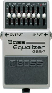 �y���S�̒���5�N�ۏ؁z�s�A���v�E�G�t�F�N�^�[�Z�[���i�tBOSS / GEB-7 Bass Equalizer �x�[�X�p �C�R���C�U�[ �{�X GEB7 �x�[�X �G�t�F�N�^�[ �y���l�X�z
