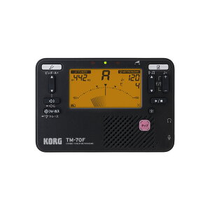 KORG / TM-70F BK Black Combo Tuner Metronome �`���[�i�[ ���g���m�[�� �����u���^ �y���l�X�z