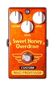 �y�V���i�z Mad Professor / CUSTOM�V���[�Y Sweet Honey Overdrive CUSTOM Fat Bee mod �I�[�o�[�h���C�u �}�b�h�v���t�F�b�T�[�y�������K�i�z�y�䒃�m���{�X�z