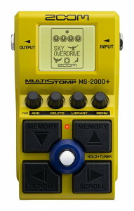 �s�Z�[���i�t�y�����I�����C�����[�U�[�o�^�ň��S��3�N�Ԑ��i�ۏ؁zZOOM / MS-200D+ MultiStomp �}���`�G�t�F�N�^�[ �X�g���v�{�b�N�X�y�~�c�X�z