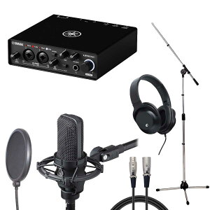 YAMAHA URX22C × audio-technica AT4040 �y���R�[�f�B���O�Z�b�g�z�y�䒃�m���{�X�z