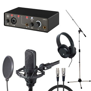YAMAHA UR12 MK3 Black × audio-technica AT4040 �y���R�[�f�B���O�Z�b�g�z�y�䒃�m���{�X�z