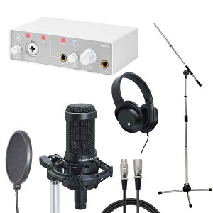 YAMAHA UR12 MK3 White × audio-technica AT2050 �y���R�[�f�B���O�Z�b�g�z�y�䒃�m���{�X�z