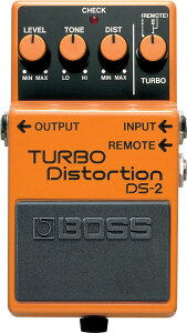 BOSS / DS-2 Turbo Distortion �f�B�X�g�[�V���� DS2 �{�X �M�^�[ �G�t�F�N�^�[ �y���S�̒���5�N�ۏ؁z�y�����X�z