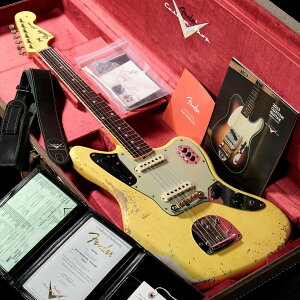 Fender Custom Shop / 2025 Time Machine 1965 Jaguar Heavy Relic Faded Graffiti Yellow(�d��:3.85kg)�yS/N:R148911�z�y�a�J�X�z