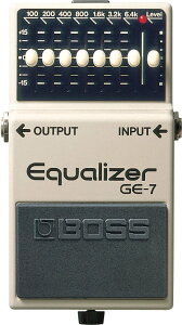 BOSS / GE-7 Equalizer �C�R���C�U�[ GE7 �{�X �M�^�[ �G�t�F�N�^�[ �y���l�X�z