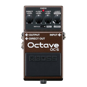BOSS / OC-5 Octave OC5 �I�N�^�[�o�[ �{�X �M�^�[ �G�t�F�N�^�[ �y���l�X�z