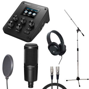 Roland GO:MIXER STUDIO × audio-technica AT2020 �y�z�M/���R�[�f�B���O�Z�b�g�z�y�䒃�m���{�X�z