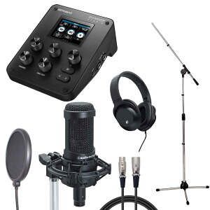 Roland GO:MIXER STUDIO × audio-technica AT2050 �y�z�M/���R�[�f�B���O�Z�b�g�z�y�䒃�m���{�X�z