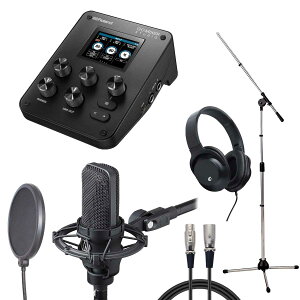 Roland GO:MIXER STUDIO × audio-technica AT4040 �y�z�M/���R�[�f�B���O�Z�b�g�z�y�䒃�m���{�X�z