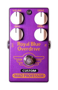 Mad Professor / CUSTOM�V���[�Y Royal Blue Overdrive CUSTOM Bluebird mod �I�[�o�[�h���C�u �}�b�h�v���t�F�b�T�[�y�������K�i�z