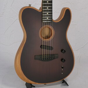 Fender / American Acoustasonic Telecaster All-Mahogany Ebony Bourbon Burst �yS/N US253445A�z�y���É��h�X�z�yYRK�z