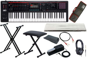 Roland / FANTOM-06 X�^�L�[�{�[�h�X�^���h���x���`���P�[�u�����_�X�g�J�o�[�Z�b�g �y�a�J�X�z