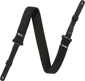Ibanez / GSF50-BK POWERPAD Strap Black �M�^�[/�x�[�X �X�g���b�v