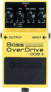 BOSS / ODB-3 Bass OverDrive �x�[�X�p �I�[�o�[�h���C�u �{�X ODB3 �x�[�X �G�t�F�N�^�[ �y���l�X�z