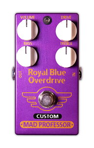 Mad Professor / CUSTOM�V���[�Y Royal Blue Overdrive CUSTOM Bluebird mod �I�[�o�[�h���C�u �}�b�h�v���t�F�b�T�[�y�������K�i�z�y���l�X�z