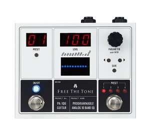 FREE THE TONE / PA-1QG PROGRAMMABLE ANALOG 10 BAND EQ �M�^�[�p�C�R���C�U�[�y�~�c�X�z