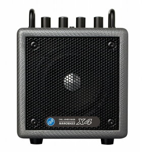 �y�~�G����J���[�E���ʌ���zPhil Jones Bass (PJB) / NANOBASS X4 Carbon Silver Bluetooth/AUX-in���� �x�[�X�p�R���{�A���v