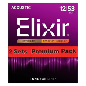 Elixir / NANOWEB with ANTI-RUST Bronze #11052 Light 12-53 2set �A�R�M�� �y�����X�z