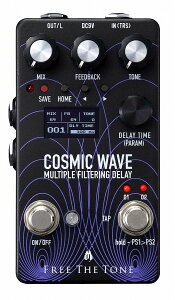 Free The Tone / CW-1Y COSMIC WAVE Multiple Filtering Delay �t���[�U�g�[�� �f�B���C �y�V�h�X�z