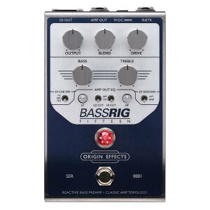 �y�V���i�z ORIGIN EFFECTS / BassRIG Fifteen �A���v�V�~�����[�^�[/DI�y�_�� �I���W���G�t�F�N�c �y�������K�i�z�y�䒃�m���{�X�z