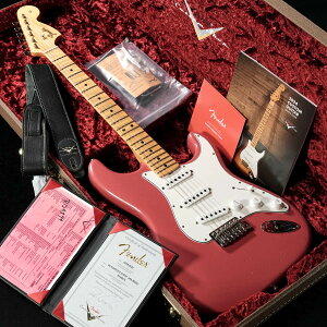 Fender Custom Shop / Master Built 1966 Roasted Stratocaster Journeyman Relic Coral Pink by Dennis Galuszka �y�a�J�X�z