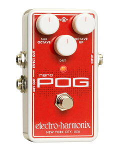 electro-harmonix / Nano POG Polyphonic Octave Generator �|���t�H�j�b�N�E�I�N�^�[�u�E�W�F�l���[�^�[ �y�����X�z