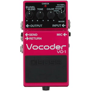 BOSS / VO-1 Vocoder �{�R�[�_�[ �{�X �y���S�̒���5�N�ۏ؁z�y�����X�z