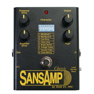 TECH21 / SA1 SansAmp Classic �T���Y�A���v �N���V�b�N �v���A���v �e�b�N21 �y�����X�z