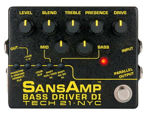 TECH21 / SansAmp BASS DRIVER DI V2 �T���Y�A���v �x�[�X�p �I�[�o�[�h���C�u �x�[�X�v���A���v �y�����X�z