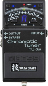 BOSS / TU-3W Chromatic Tuner�Z WAZA CRAFT Made in Japan ���{�� TU3W TU-3W(J) �`���[�i�[ �{�X �G�t�F�N�^�[ �y���l�X�z