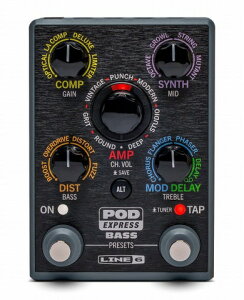 LINE6 / POD Express Bass ���C��6 �}���`�G�t�F�N�^�[ �x�[�X�p�G�t�F�N�^�[ �y�A�E�g���b�g�����z�y���É��h�X�z