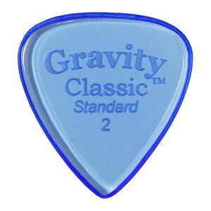 Gravity Guitar Picks / GCLS2P Classic Standard [2.0mm, Blue]�M�^�[�s�b�N