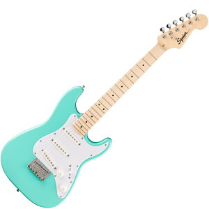 Squier by Fender / Mini Stratocaster Maple Fingerboard White Pickguard Sea Foam Green �X�N���C���[ �R���p�N�g�G���L�M�^�[ �y���l�X�z