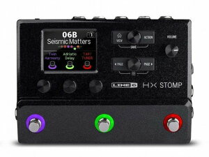 Line6 / HX STOMP ���C��6 ���C���V�b�N�X �R���p�N�g �v���t�F�b�V���i�� �M�^�[�v���Z�b�T�[ �G�t�F�N�^�[ �y�A�E�g���b�g�����z�y���É��h�X�z