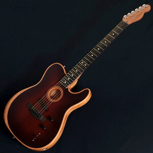 Fender / American Acoustasonic Telecaster All-Mahogany Ebony Bourbon Burst [2.16kg]�yUS253172A�z�y�r�ܓX�z�yYRK�z
